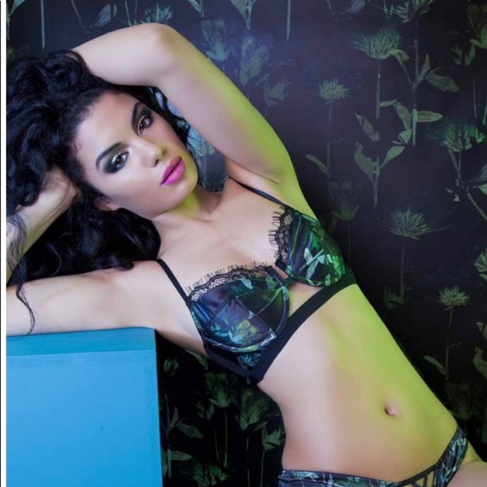 Isla ghost print bra Playful Promises